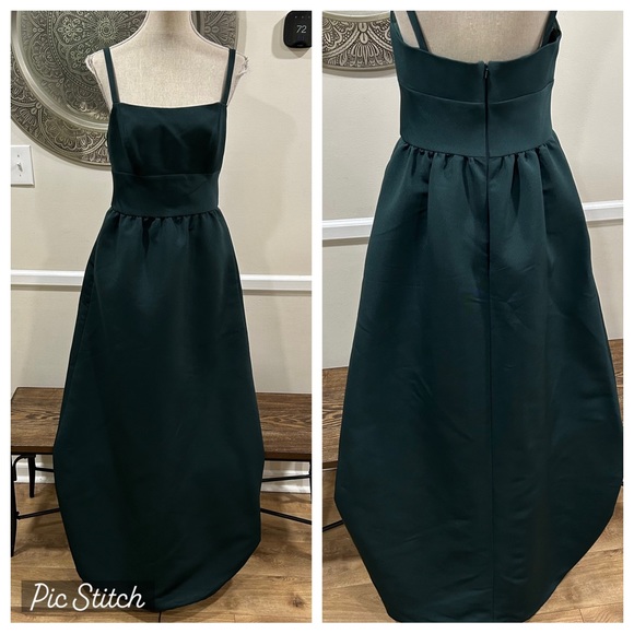 Amsale Dresses & Skirts - Amsale dark green formal dress - Size 8